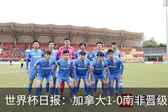世界杯日报：加拿大1-0南非晋级创历史 韩国主帅洪明甫下课