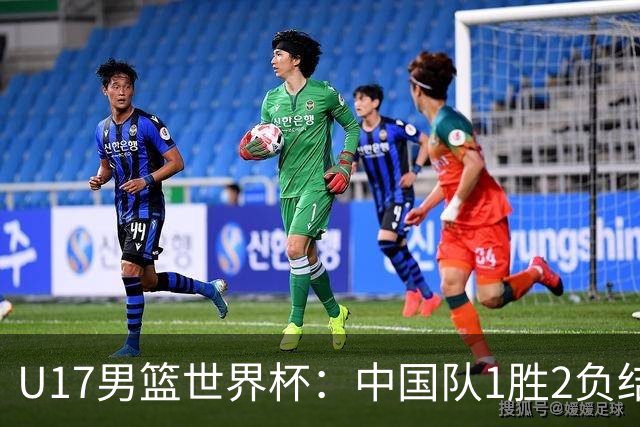 U17男篮世界杯：中国队1胜2负结束小组赛